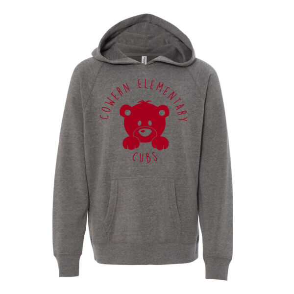 Independent Trading Co. - Youth Special Blend Raglan Hooded Sweatshirt - Printed Logo Thumbnail