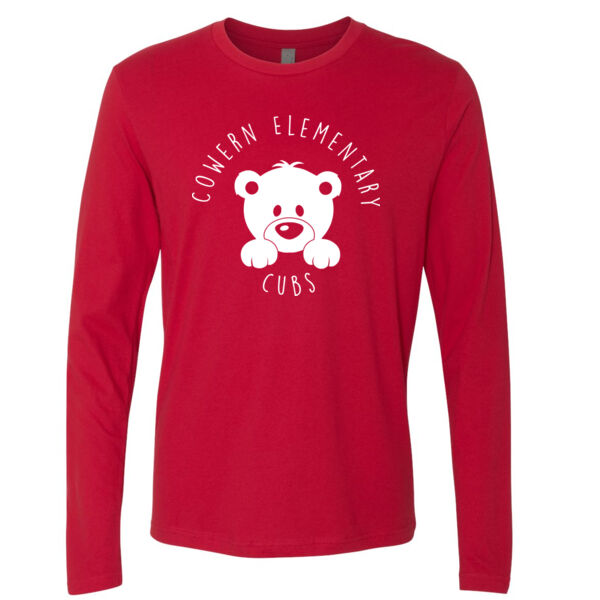 Next Level - Cotton Long Sleeve Crew - Printed Logo Thumbnail