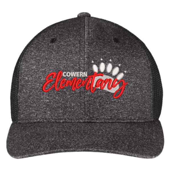 Port Authority ® - Flexfit ® Melange Mesh Back Trucker Cap - Embroidered Logo Thumbnail