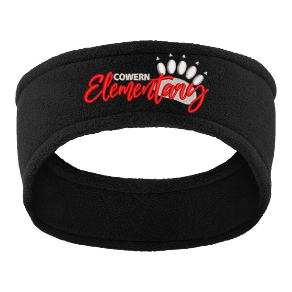 Port Authority® R-Tek® Stretch Fleece Headband - Embroidered Logo Thumbnail