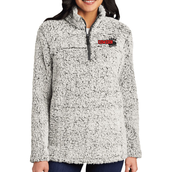 Port Authority® Ladies Cozy 1/4-Zip Fleece - Embroidered Logo Thumbnail