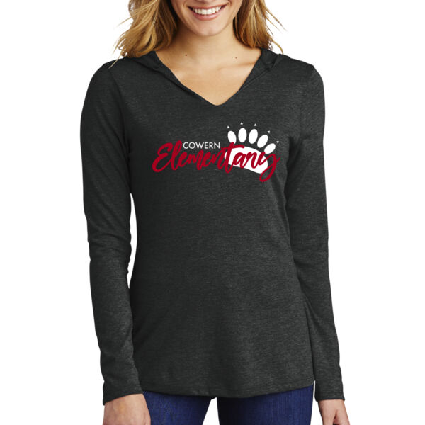 District ® Women’s Perfect Tri ® Long Sleeve Hoodie - Printed Logo Thumbnail