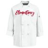 Eight Knot Button Chef Coat with Thermometer Pocket Thumbnail