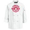 Eight Knot Button Chef Coat with Thermometer Pocket Thumbnail