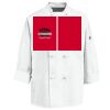 Eight Knot Button Chef Coat with Thermometer Pocket Thumbnail