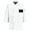 Button Chef Coat with Thermometer Pocket Thumbnail