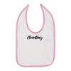 Infant Contrast Trim Premium Jersey Bib Thumbnail