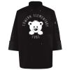 Ten Pearl Button Black Chef Coat Thumbnail