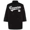 Ten Pearl Button Black Chef Coat Thumbnail